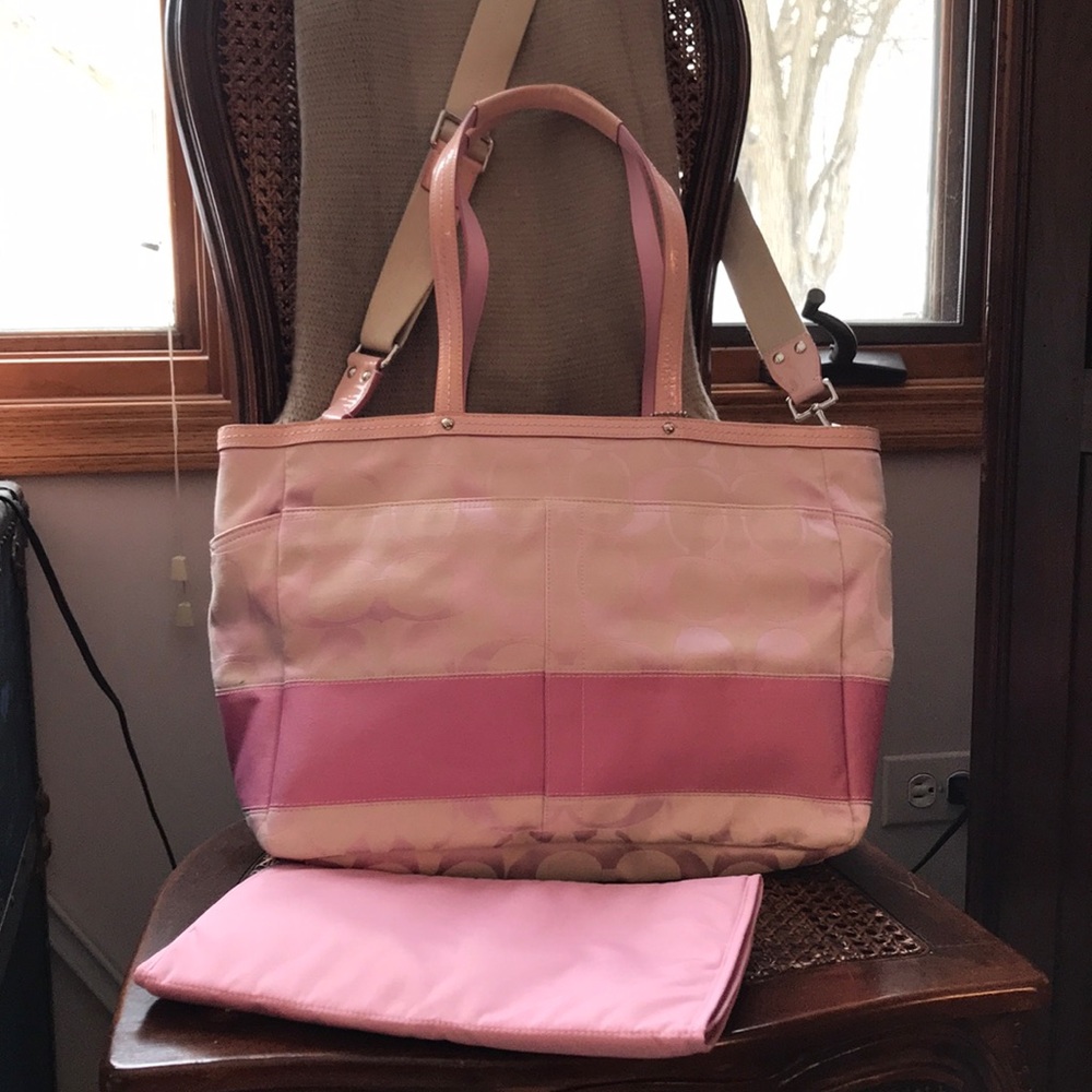 Beautiful Coach Baby Tote